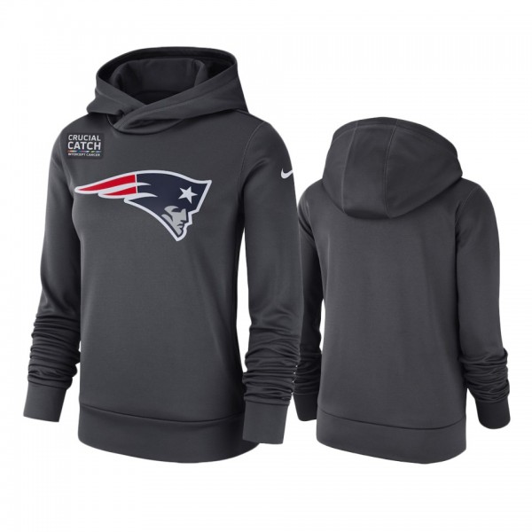 Women's New England Patriots Anthracite Crucial Ca...