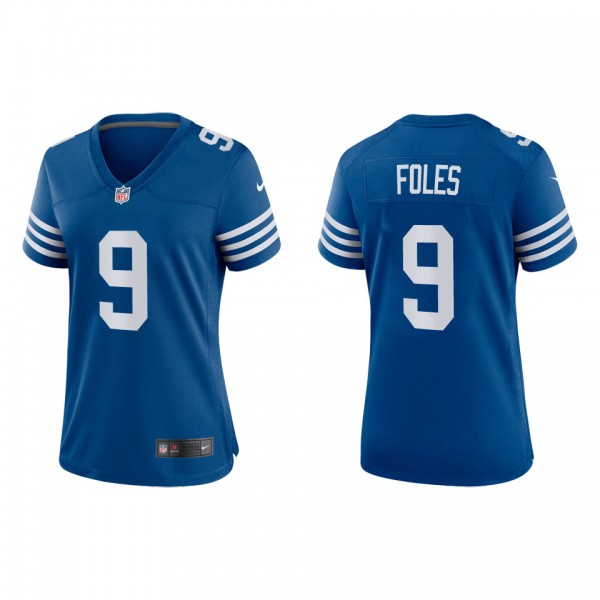 Women's Indianapolis Colts Nick Foles Royal Altern...
