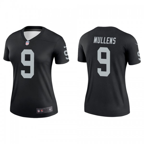 Women's Las Vegas Raiders Nick Mullens Black Legen...
