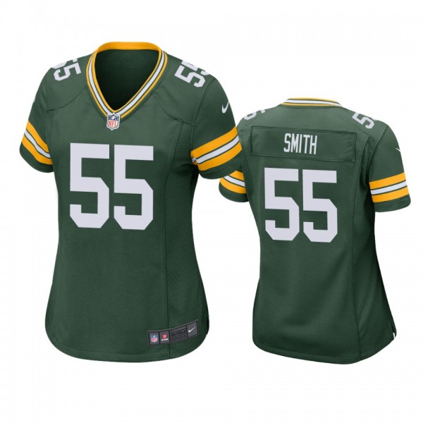 Green Bay Packers #55 Za'Darius Smith Green Game J...