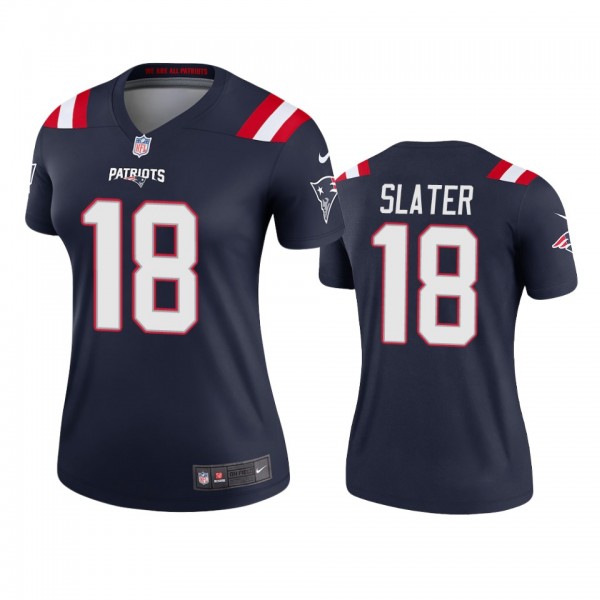 New England Patriots Matthew Slater White 2020 Leg...