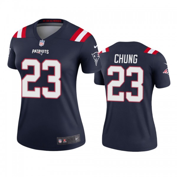 New England Patriots Patrick Chung White 2020 Lege...