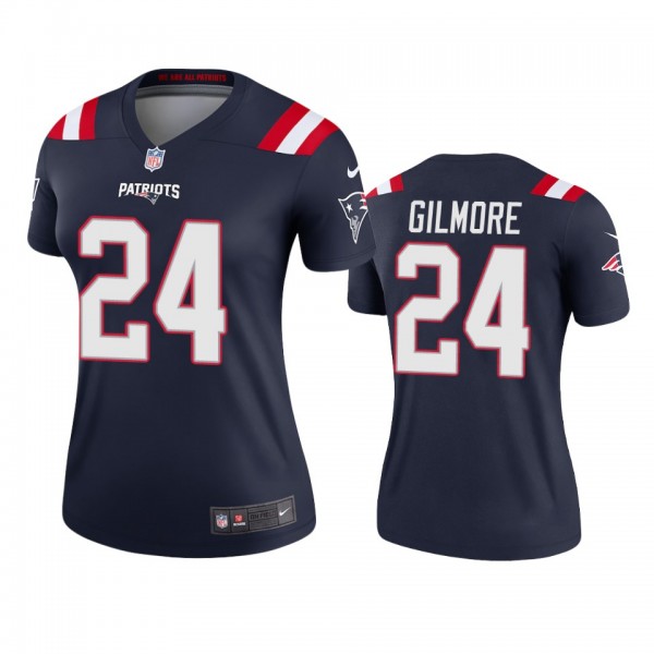 New England Patriots Stephon Gilmore White 2020 Le...
