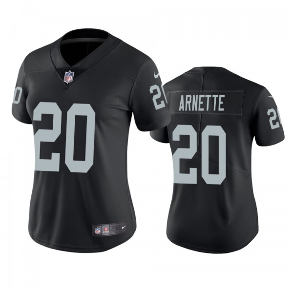 Las Vegas Raiders Damon Arnette Black 2020 NFL Dra...
