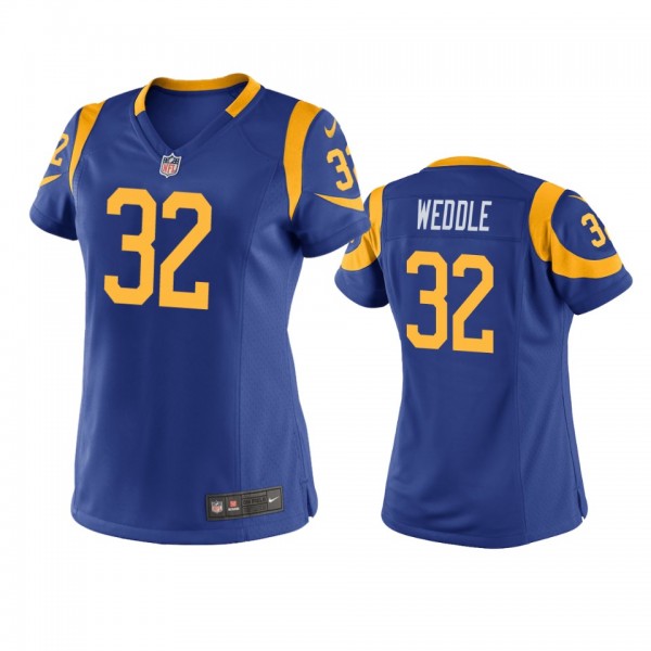Los Angeles Rams Eric Weddle Royal Game Jersey