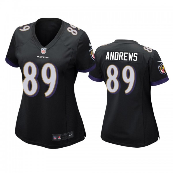 Baltimore Ravens Mark Andrews Black Game Jersey
