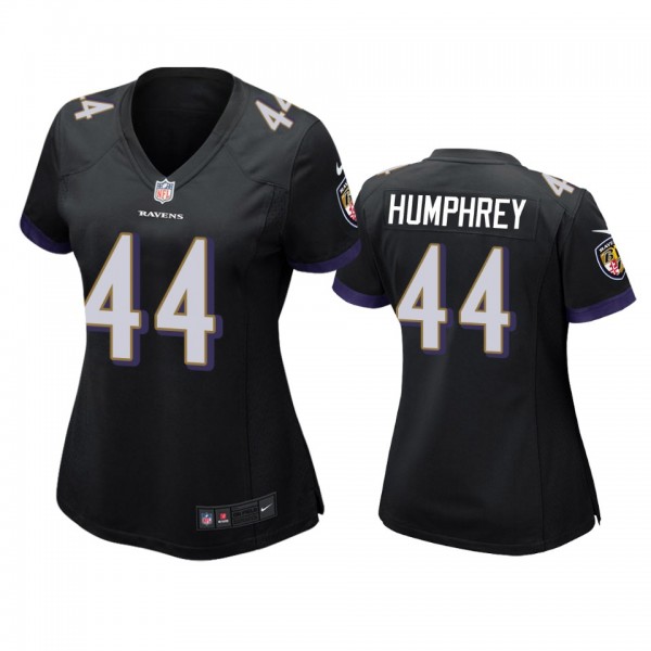 Baltimore Ravens Marlon Humphrey Black Game Jersey