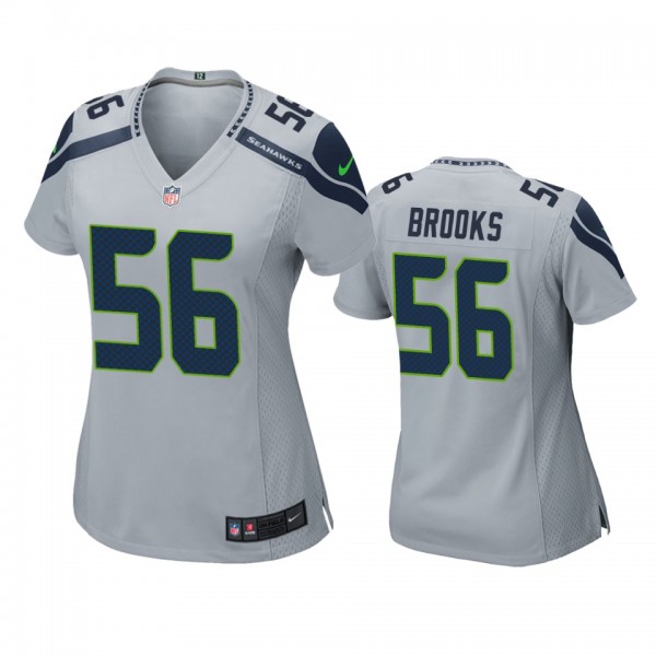 Seattle Seahawks Jordyn Brooks Gray 2020 NFL Draft...