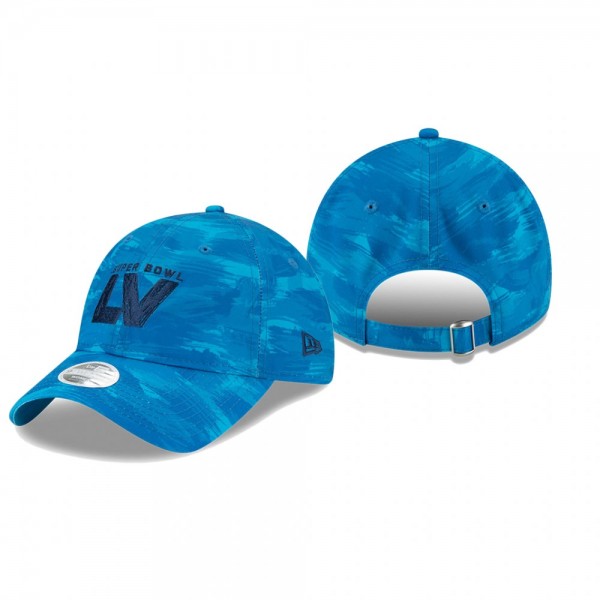 Women's Super Bowl LV Blue 9TWENTY Adjustable Hat