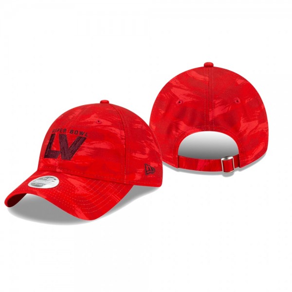 Women's Super Bowl LV Red 9TWENTY Adjustable Hat