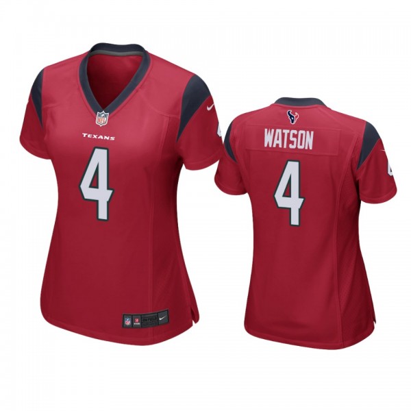 Houston Texans Deshaun Watson Red 2019 Game Jersey