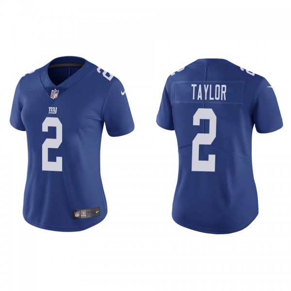 Women's New York Giants Tyrod Taylor Royal Vapor L...
