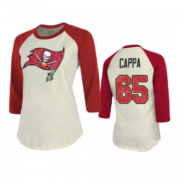 Women's Tampa Bay Buccaneers Alex Cappa Cream Red ...