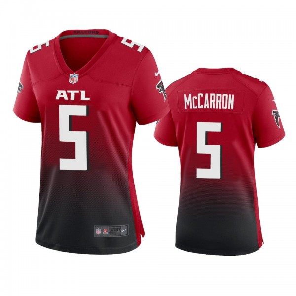 Women's Atlanta Falcons AJ McCarron Red 2nd Altern...