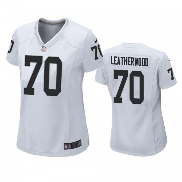 Women's Las Vegas Raiders Alex Leatherwood White G...