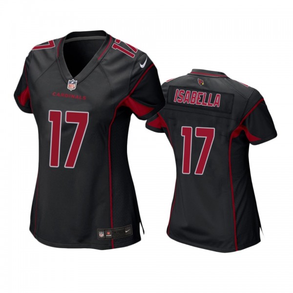 Women's Arizona Cardinals Andy Isabella Black Alternate Game Jersey