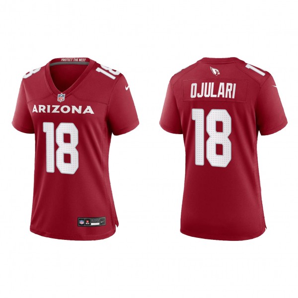 Women's Arizona Cardinals B.J. Ojulari Cardinal 2023 NFL Draft Game Jersey