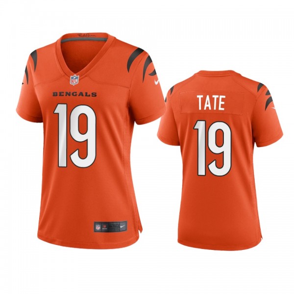 Women's Cincinnati Bengals Auden Tate Orange 2021 ...
