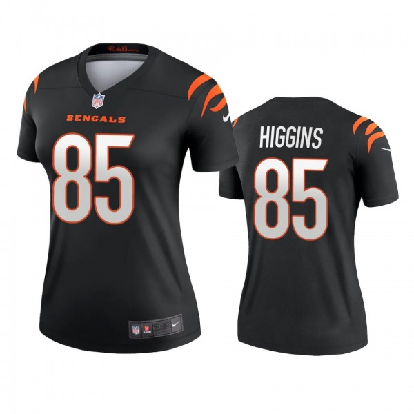 Cincinnati Bengals Tee Higgins Black 2021 Legend J...