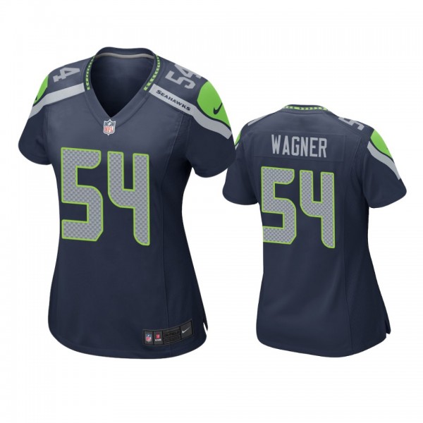 Women's Seattle Seahawks Bobby Wagner Navy Game Jersey