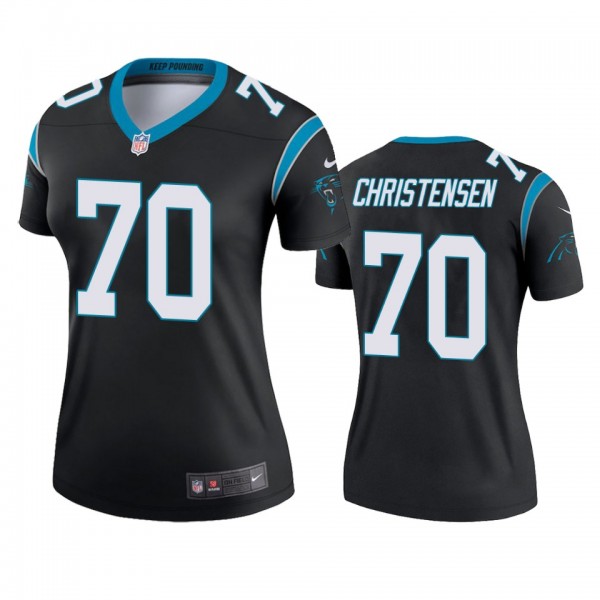 Carolina Panthers Brady Christensen Black Legend J...