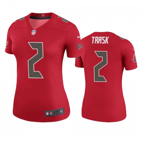 Tampa Bay Buccaneers Kyle Trask Red Color Rush Leg...