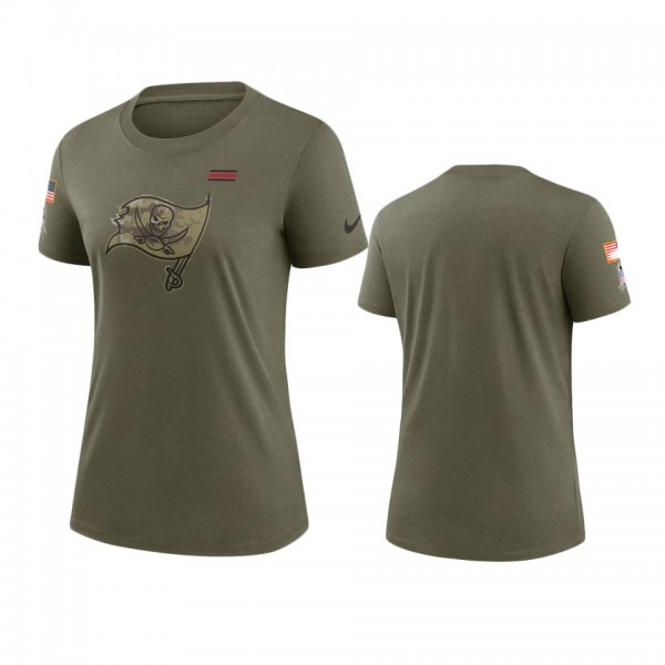 Women's Tampa Bay Buccaneers Olive 2021 Salute To ...