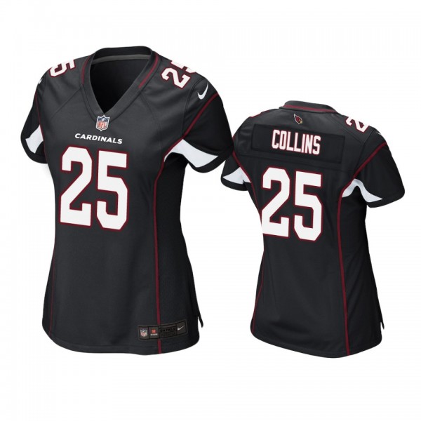 Women's Arizona Cardinals Zaven Collins Black Game...