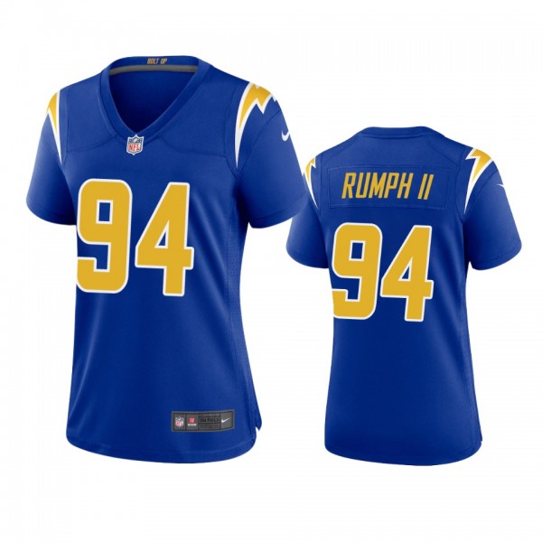 Women's Los Angeles Chargers Chris Rumph II Royal Alternate Game Jersey