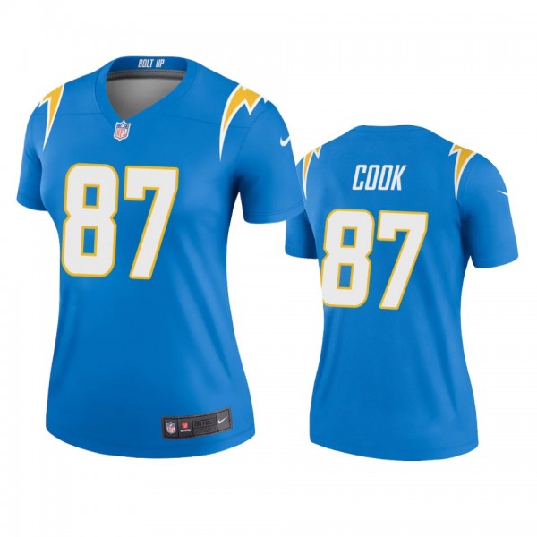 Los Angeles Chargers Jared Cook Powder Blue Legend...