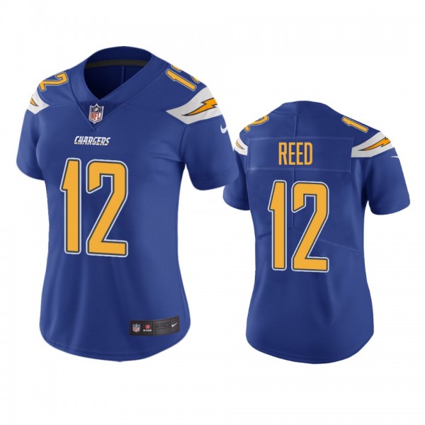Women's Los Angeles Chargers Joe Reed Royal Color ...