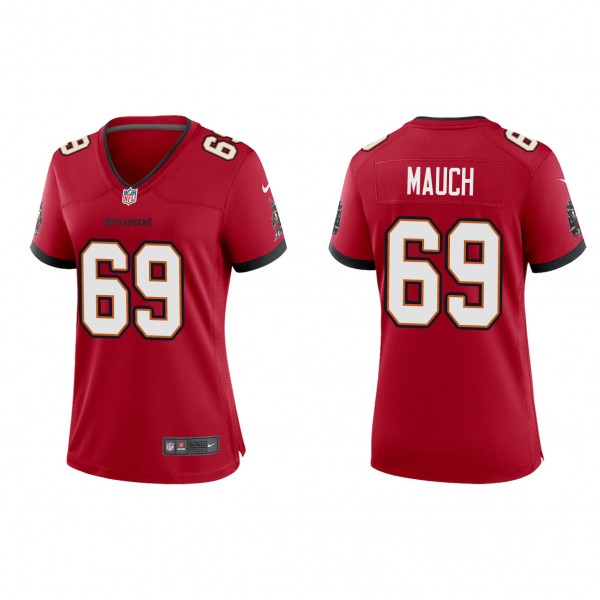 Women's Tampa Bay Buccaneers Cody Mauch Red 2023 N...