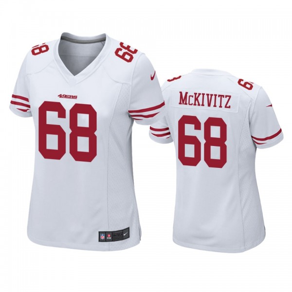 Women's San Francisco 49ers Colton McKivitz White ...