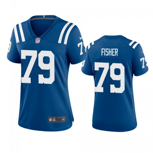 Women's Indianapolis Colts Eric Fisher Royal Game ...