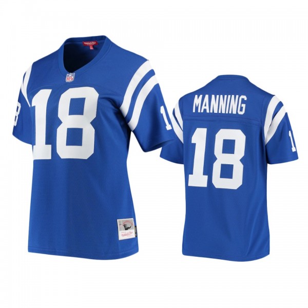 Women's Indianapolis Colts Peyton Manning Royal 19...