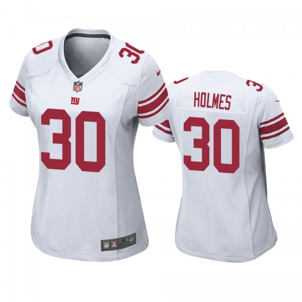Women's New York Giants Darnay Holmes White Game Jersey