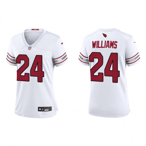 Women's Arizona Cardinals Darrel Williams White Ga...