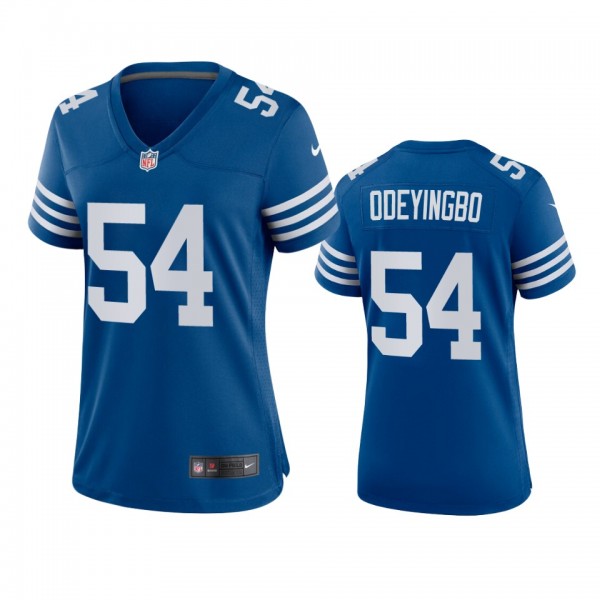 Women's Indianapolis Colts Dayo Odeyingbo Royal Al...