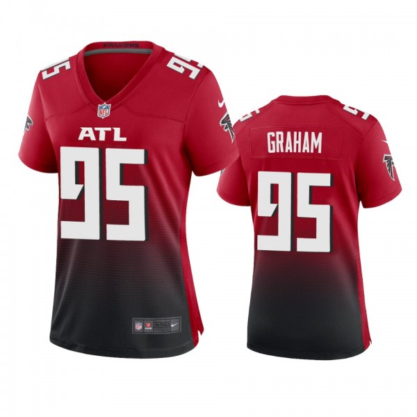 Women's Atlanta Falcons Ta'Quon Graham Red Alterna...