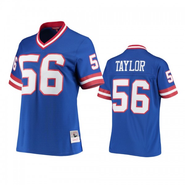 Women's New York Giants Lawrence Taylor Royal 1986...