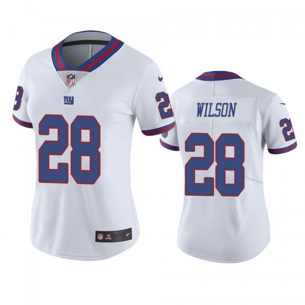 Women's New York Giants Quincy Wilson White Color ...