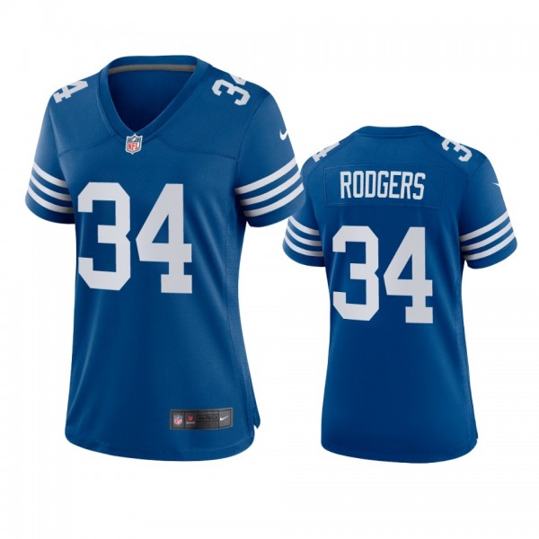 Women's Indianapolis Colts Isaiah Rodgers Royal Alternate Game Jersey