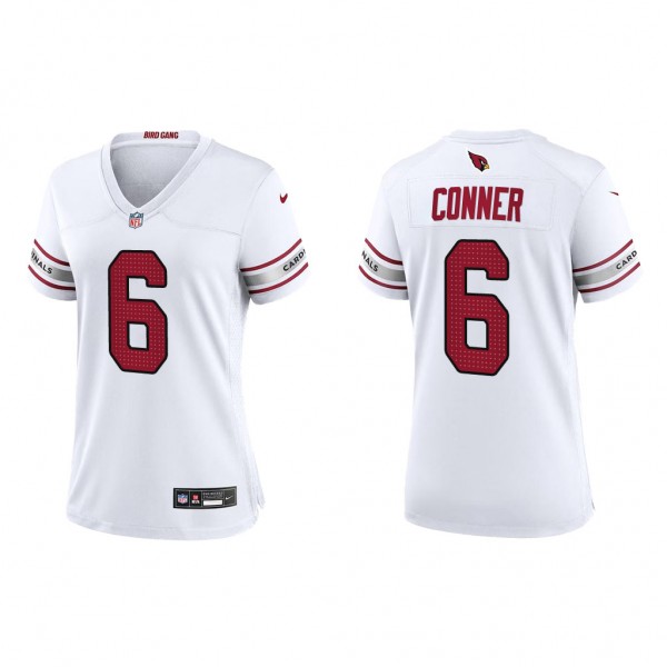 Women's Arizona Cardinals James Conner White Game ...