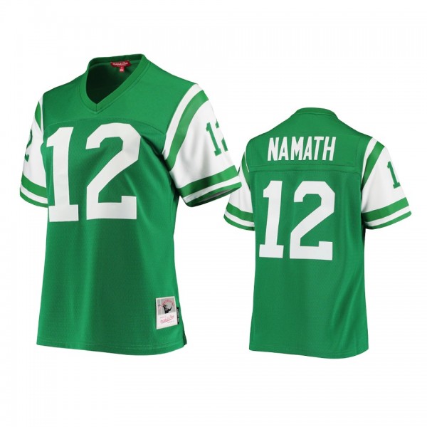 Women's New York Jets Joe Namath Green Legacy Repl...