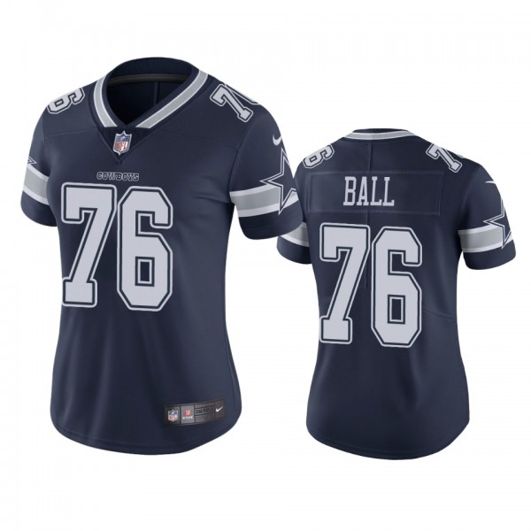 Dallas Cowboys Josh Ball Navy Vapor Limited Jersey