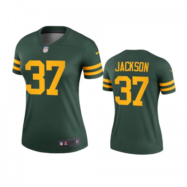 Green Bay Packers Josh Jackson Green Alternate Legend Jersey - Women's