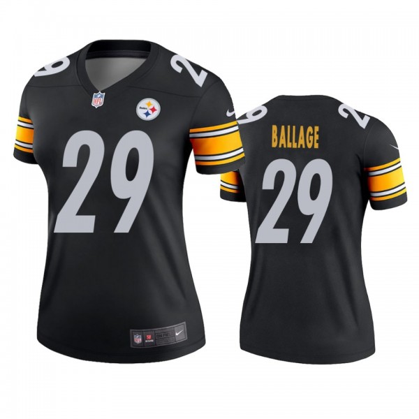 Pittsburgh Steelers Kalen Ballage Black Legend Jersey - Women's