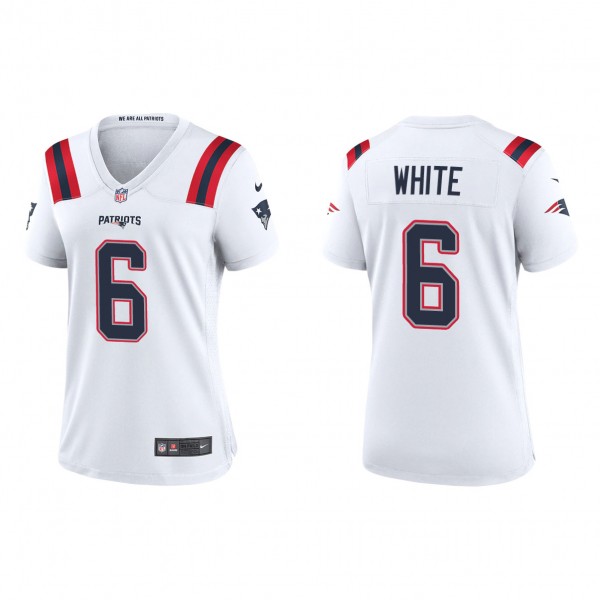 Women's New England Patriots Keion White White 202...