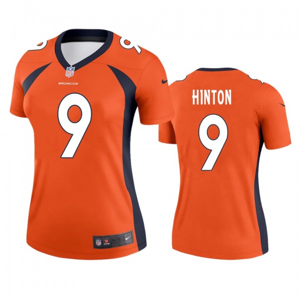 Denver Broncos Kendall Hinton Orange Legend Jersey...