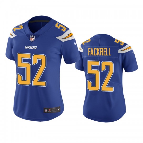 Women's Los Angeles Chargers Kyler Fackrell Royal ...